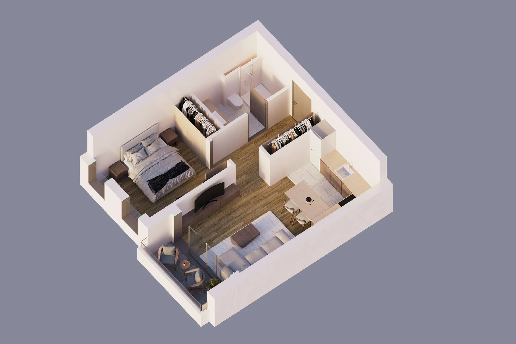 3D prikaz: Stan 02