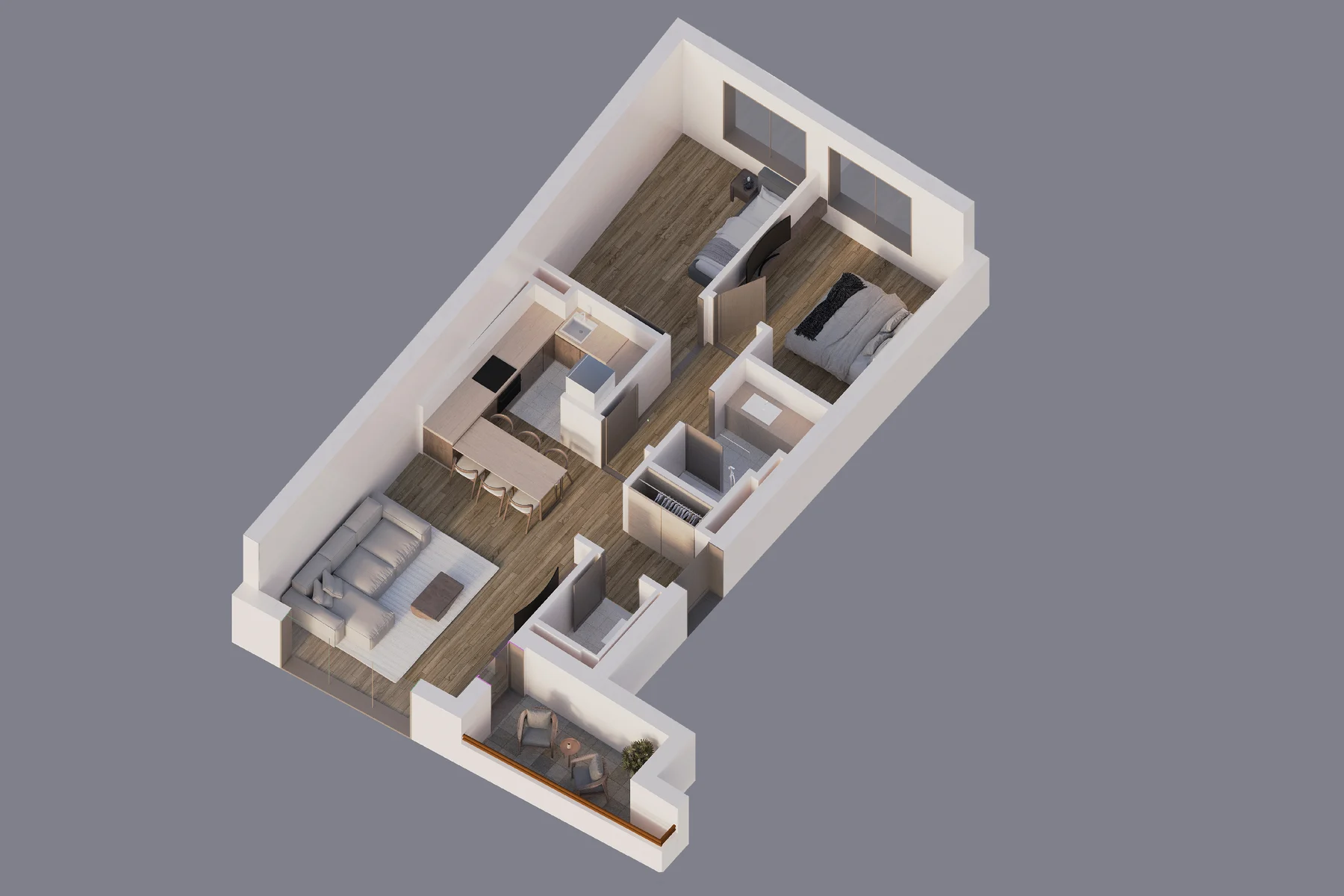 3D prikaz: Stan 03